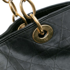 Large Lambskin Cannage Lady Dior Soft Shopping Tote
