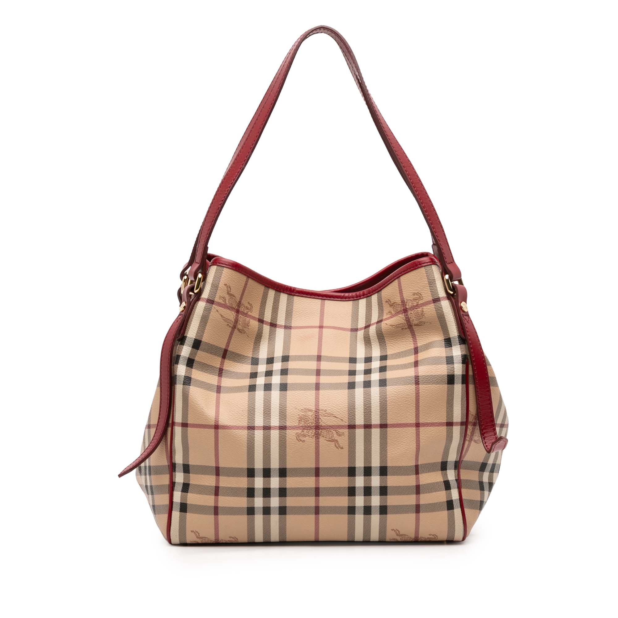 Small Haymarket Check Coated Canvas Canterbury Tote