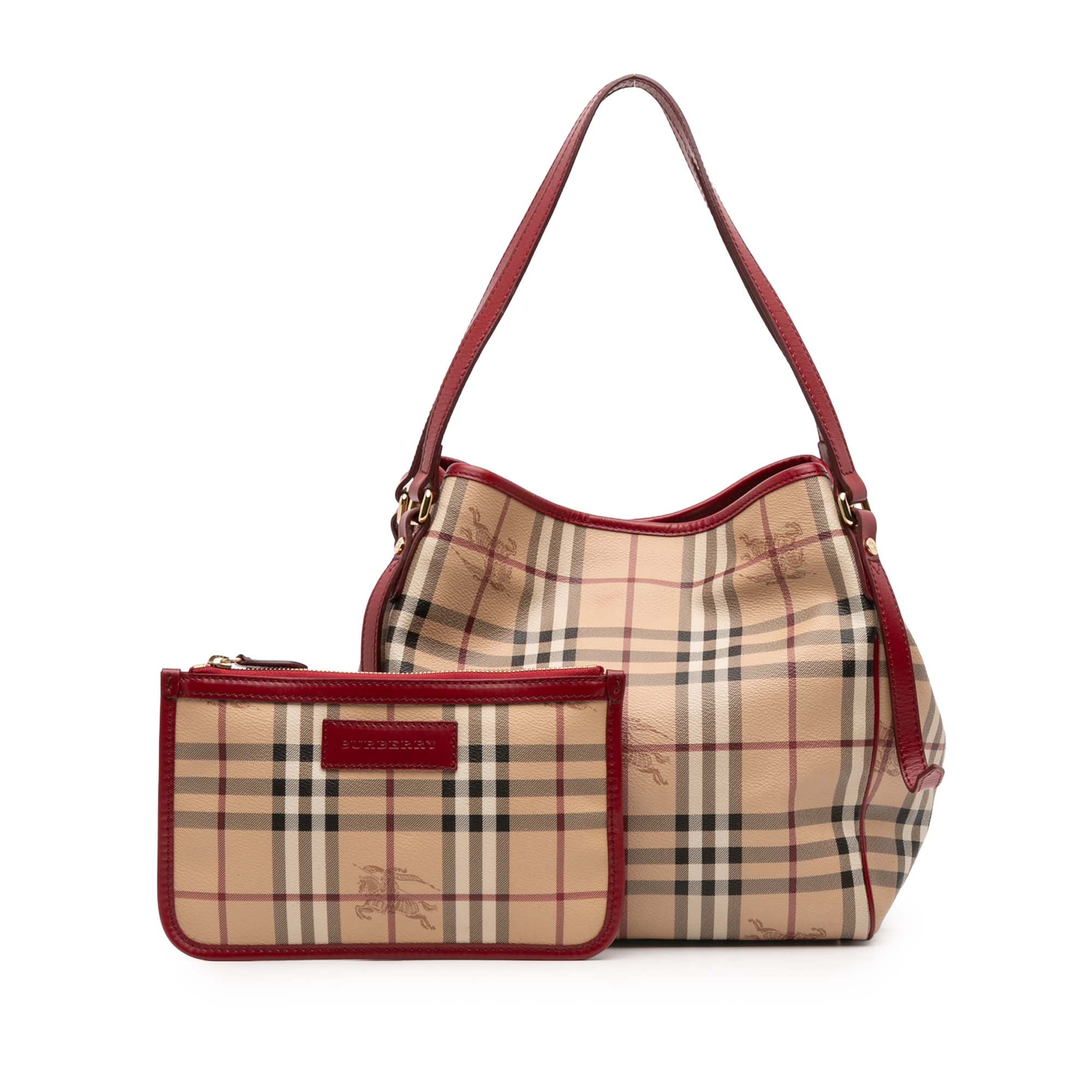 Small Haymarket Check Coated Canvas Canterbury Tote