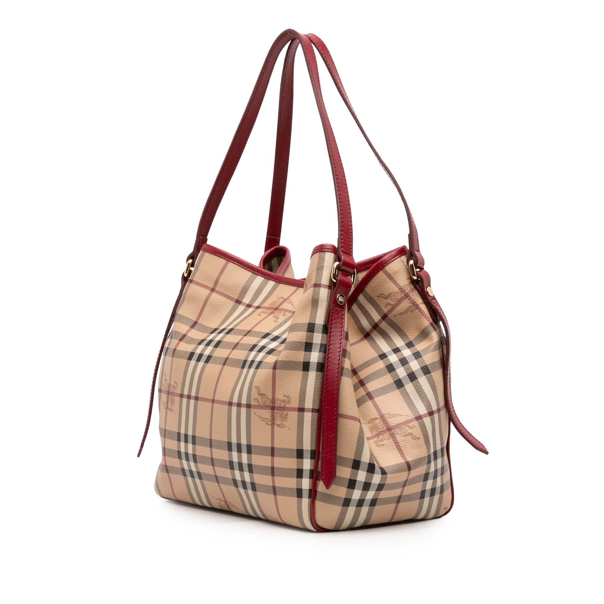 Small Haymarket Check Coated Canvas Canterbury Tote