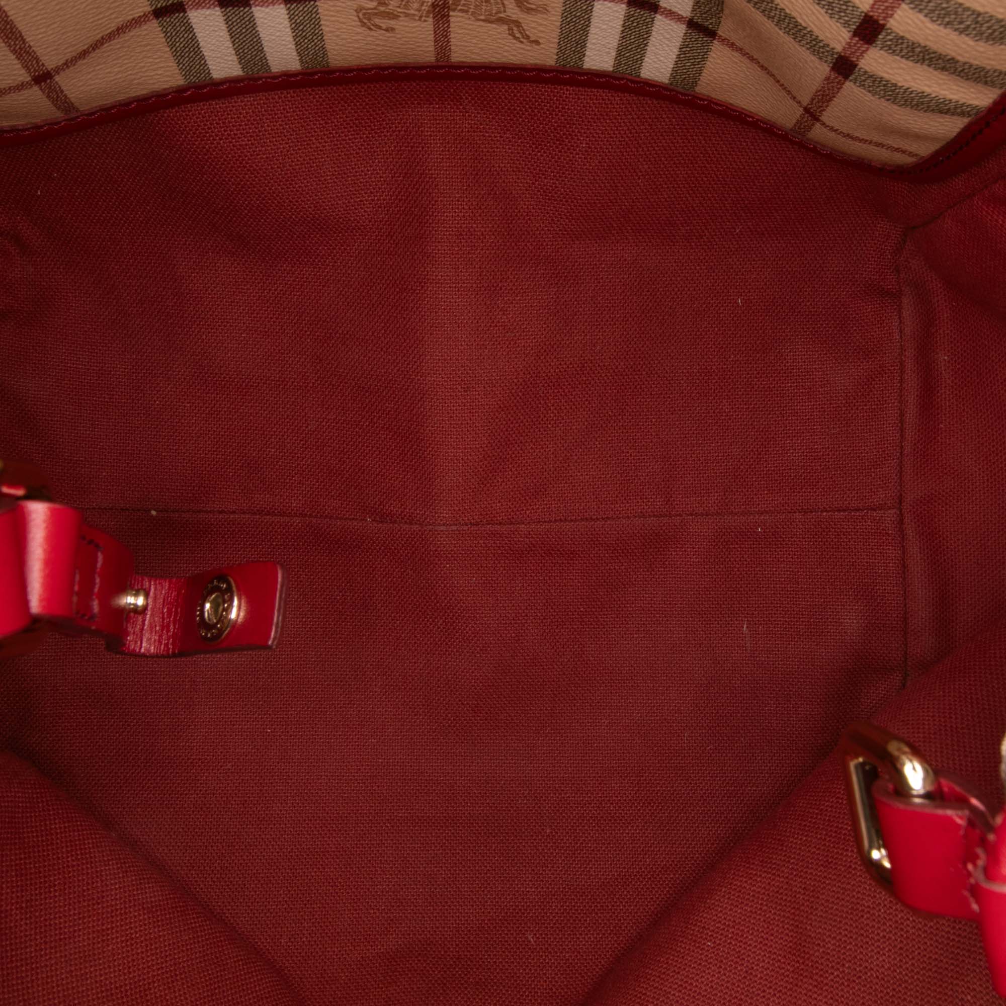 Small Haymarket Check Coated Canvas Canterbury Tote