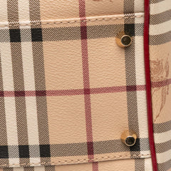 Small Haymarket Check Coated Canvas Canterbury Tote