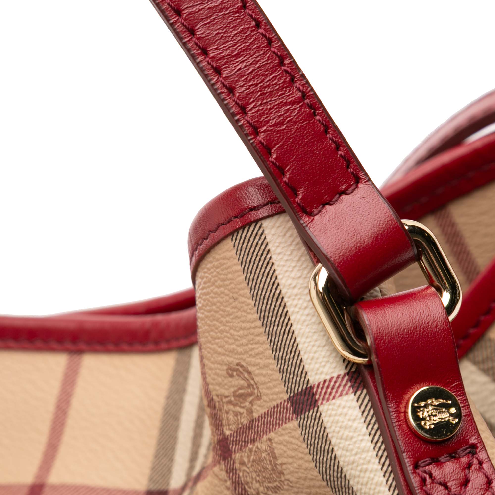 Small Haymarket Check Coated Canvas Canterbury Tote