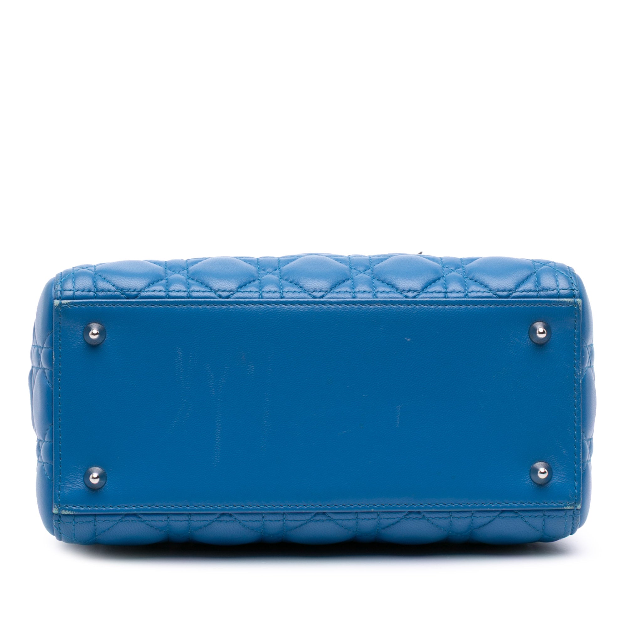 Medium Lambskin Cannage Lady Dior