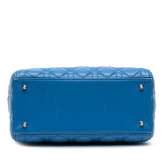 Medium Lambskin Cannage Lady Dior
