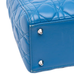 Medium Lambskin Cannage Lady Dior