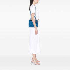 Medium Lambskin Cannage Lady Dior