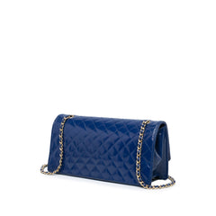 CC Quilted Patent Long Flap