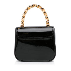 Mini La Medusa Patent Satchel_3