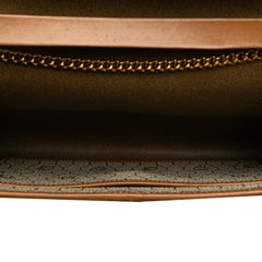 Honeycomb Coated Canvas Chain Shoulder Bag