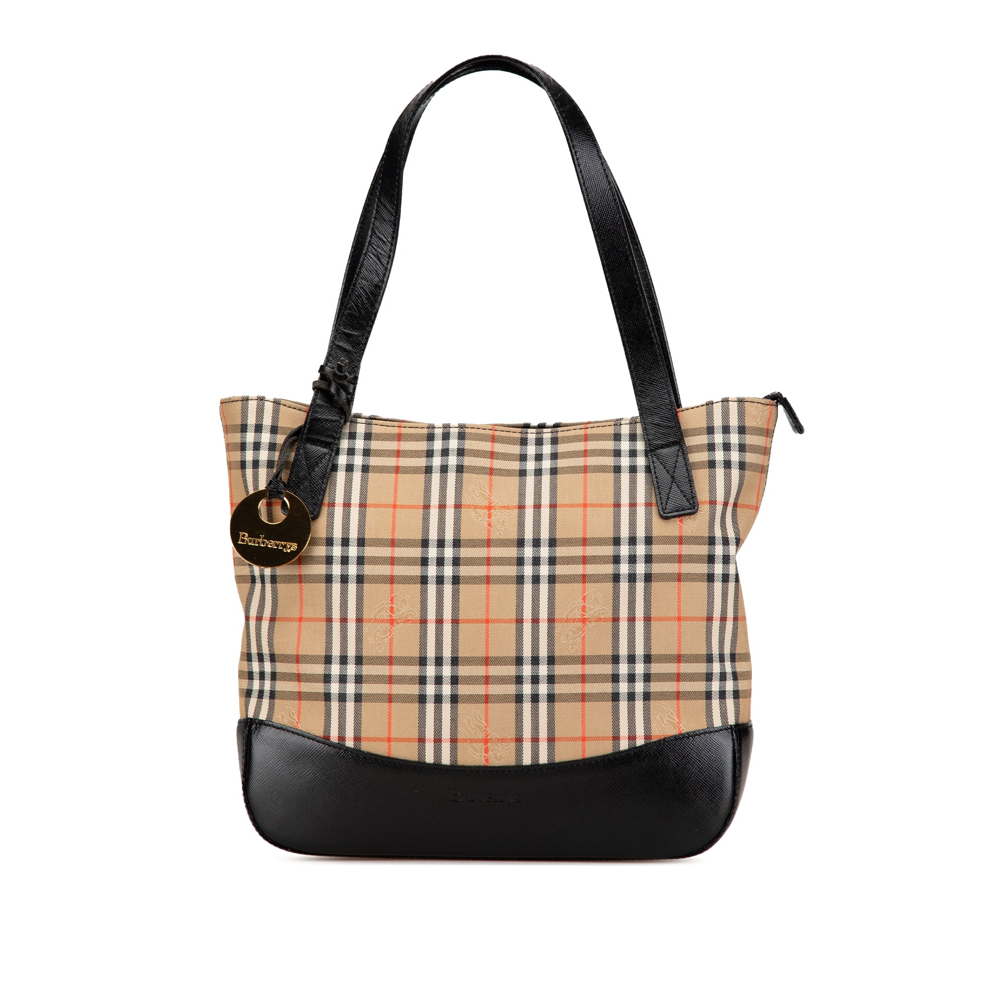 Haymarket Check Canvas Handbag