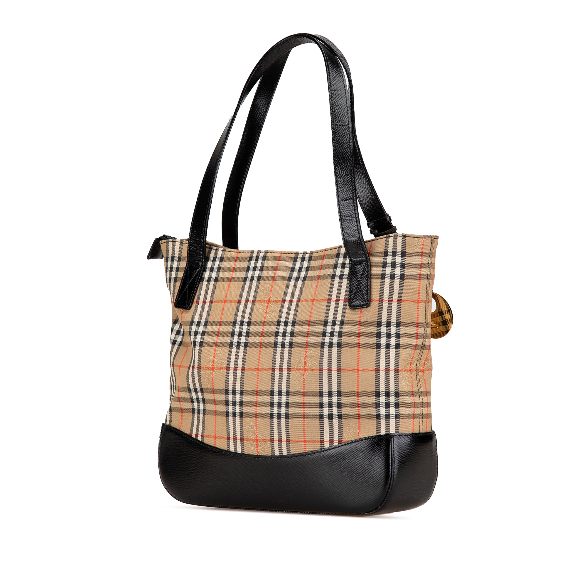 Haymarket Check Canvas Handbag