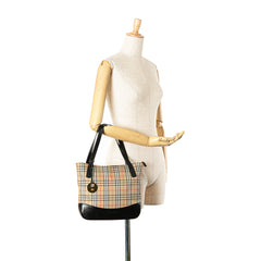 Haymarket Check Canvas Handbag