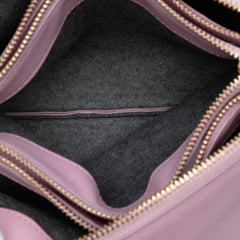 Small Lambskin Trio Crossbody