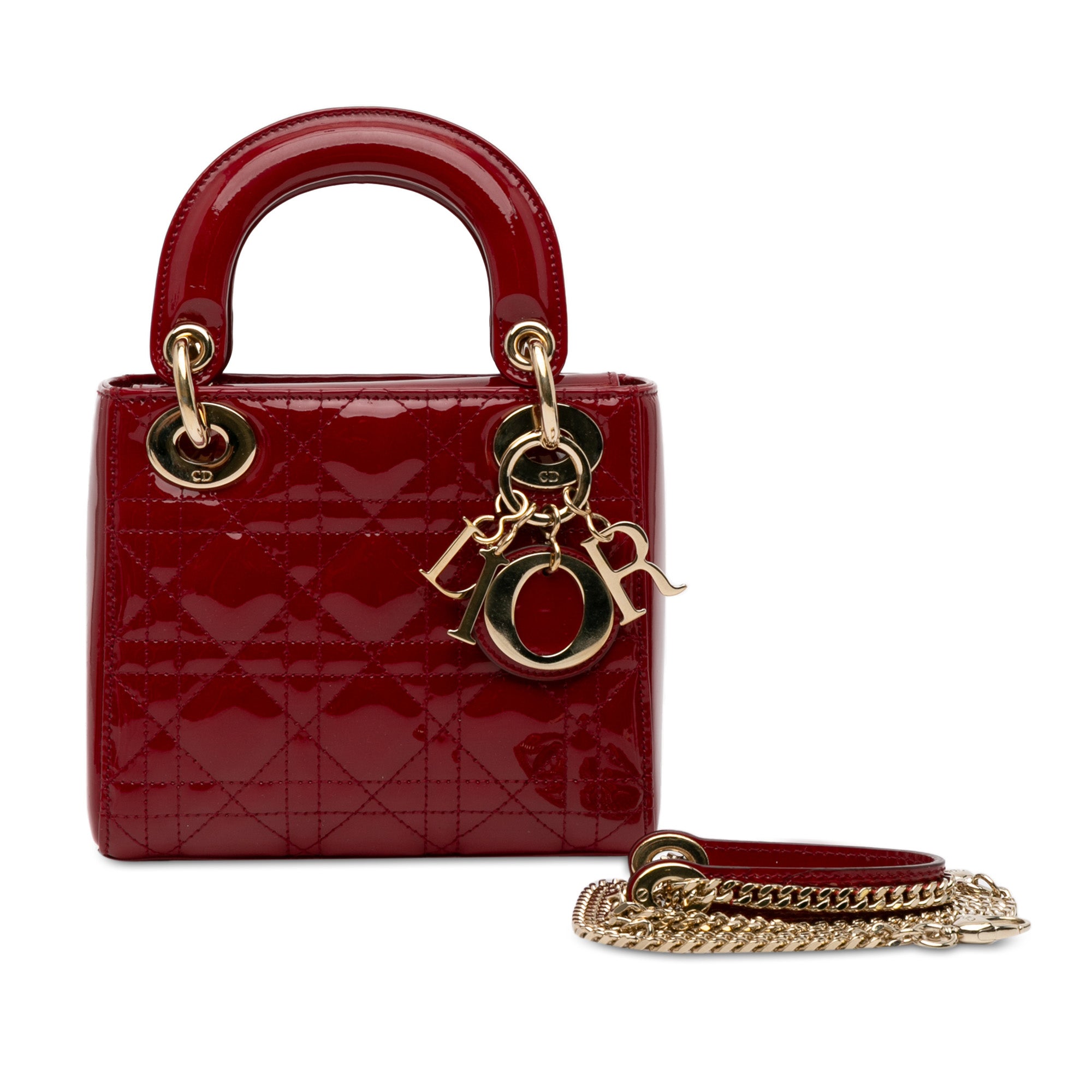 Mini Patent Cannage Lady Dior_8