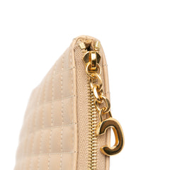 Quilted Calfskin C Charm Clutch