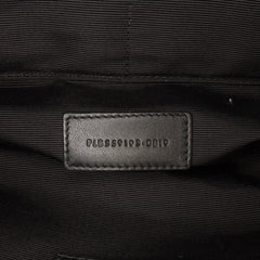 Quilted Chevron Leather Monogram Document Holder