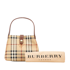 Haymarket Check Coated Canvas Handbag