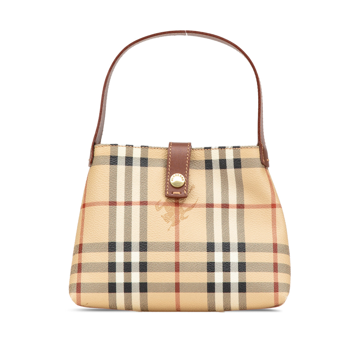 Haymarket Check Coated Canvas Handbag