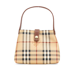 Haymarket Check Coated Canvas Handbag