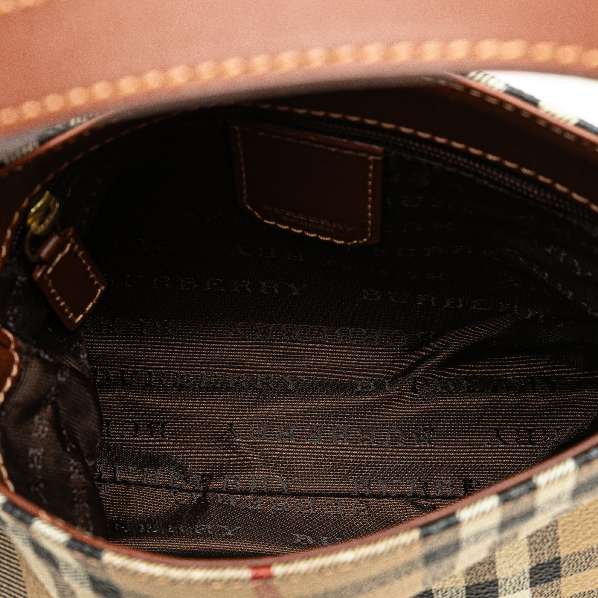 Haymarket Check Coated Canvas Handbag