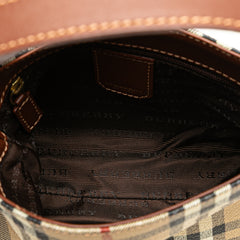 Haymarket Check Coated Canvas Handbag