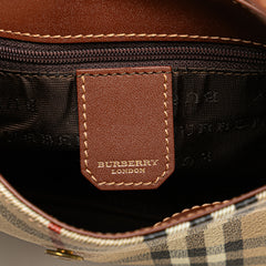 Haymarket Check Coated Canvas Handbag