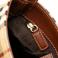 Haymarket Check Coated Canvas Handbag