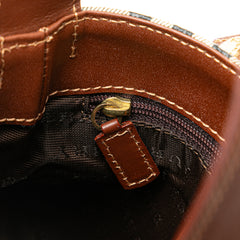 Haymarket Check Coated Canvas Handbag