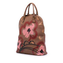 Prorsum Grained Calfskin Hand Painted Bloomsbury Satchel