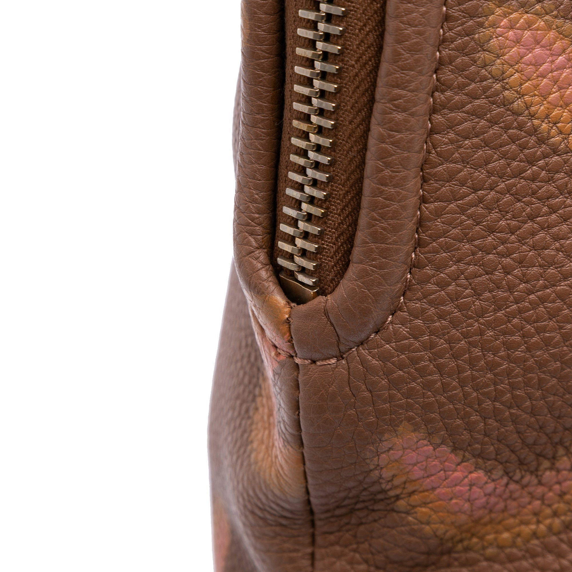 Prorsum Grained Calfskin Hand Painted Bloomsbury Satchel