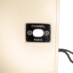 Small Calfskin Braided Chic Flap
