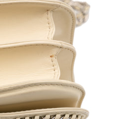Small Calfskin Braided Chic Flap