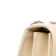 Small Calfskin Braided Chic Flap