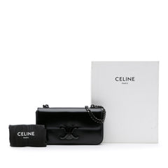 Smooth Calfskin Cuir Triomphe Chain Shoulder Bag