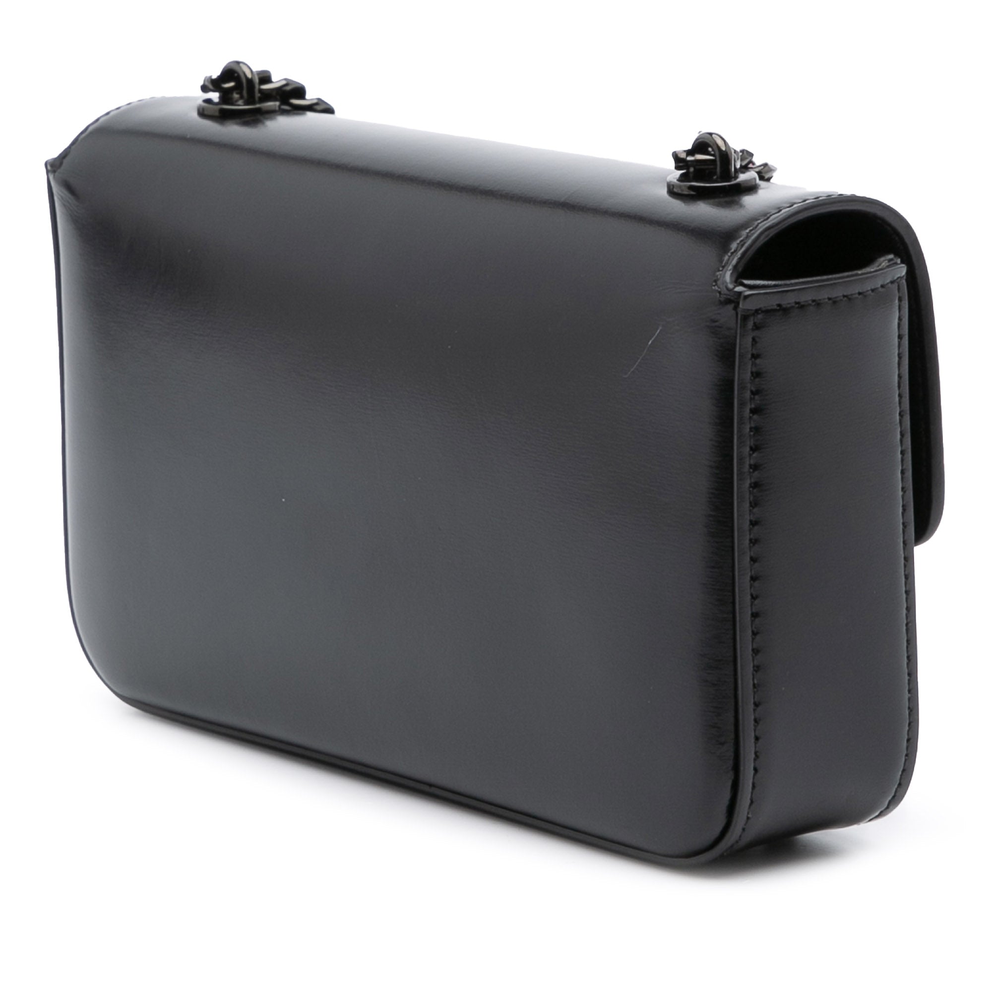 Smooth Calfskin Cuir Triomphe Chain Shoulder Bag