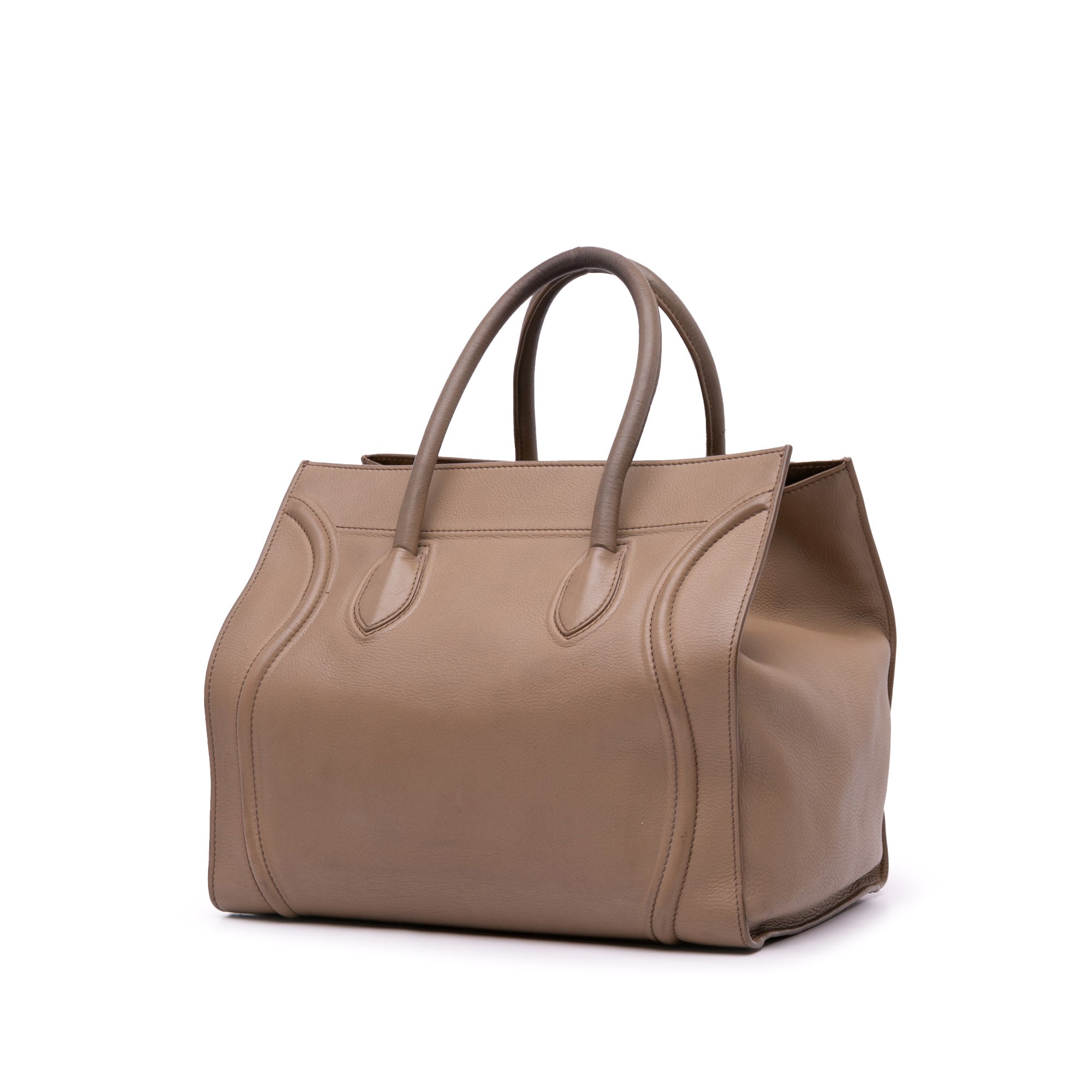 Large Leather Phantom Luggage Tote