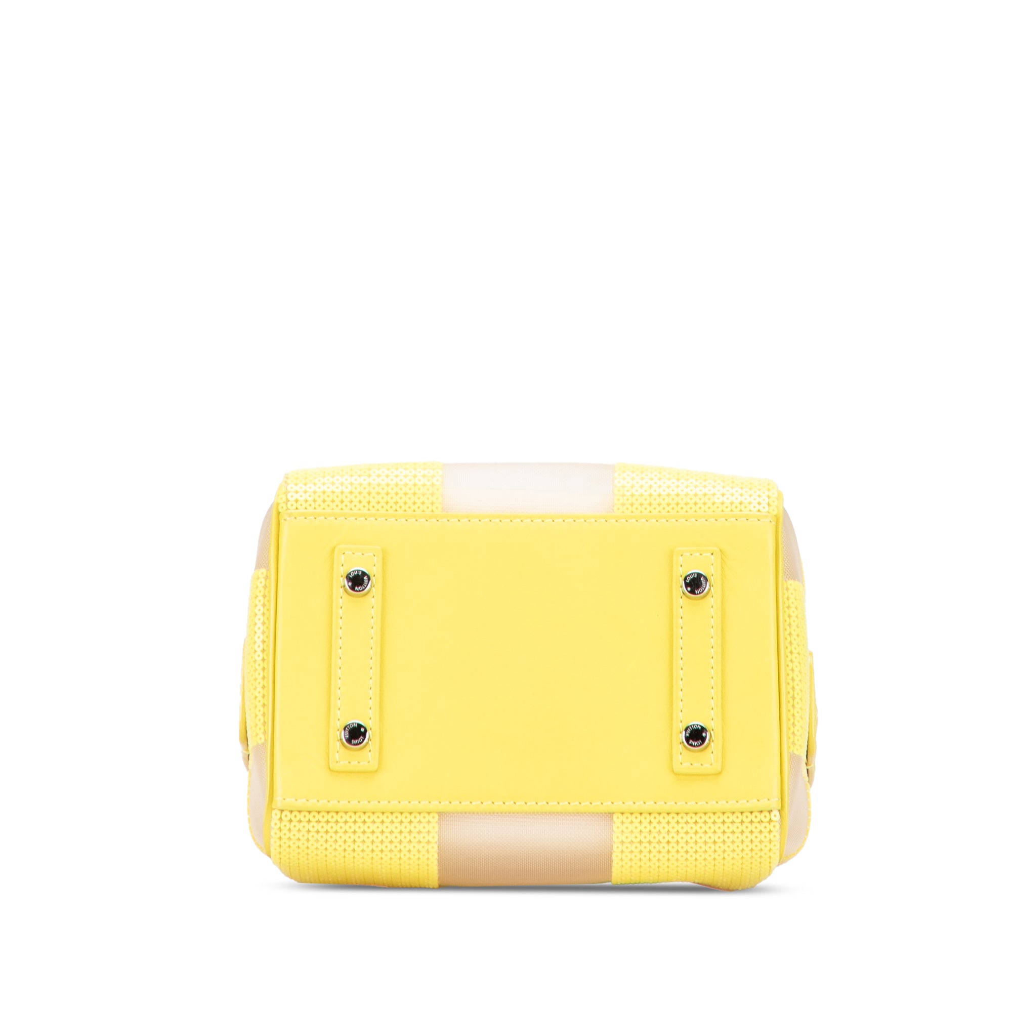 Damier Optic Mesh Sequins Cube Speedy