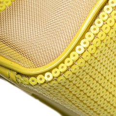 Damier Optic Mesh Sequins Cube Speedy
