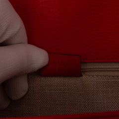 Medium Dollar Calfskin Interlocking G Crossbody