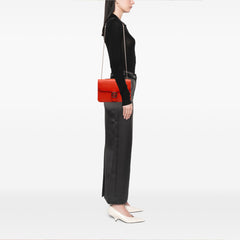 Medium Dollar Calfskin Interlocking G Crossbody