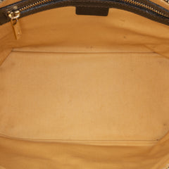 C Macadam Canvas Shoulder Bag