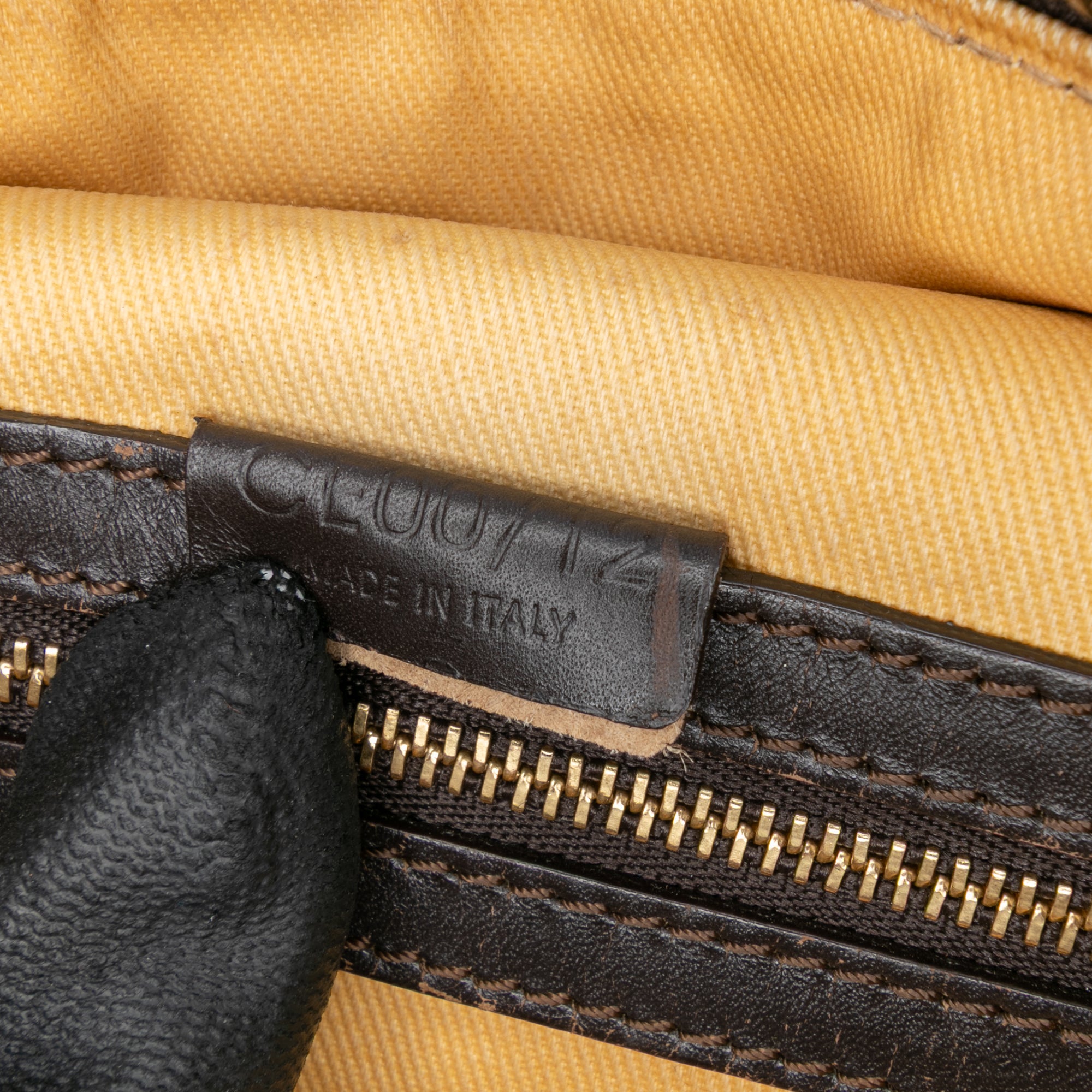 C Macadam Canvas Shoulder Bag