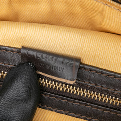 C Macadam Canvas Shoulder Bag