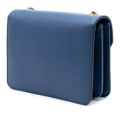 Small Dollar Calfskin Interlocking G Crossbody