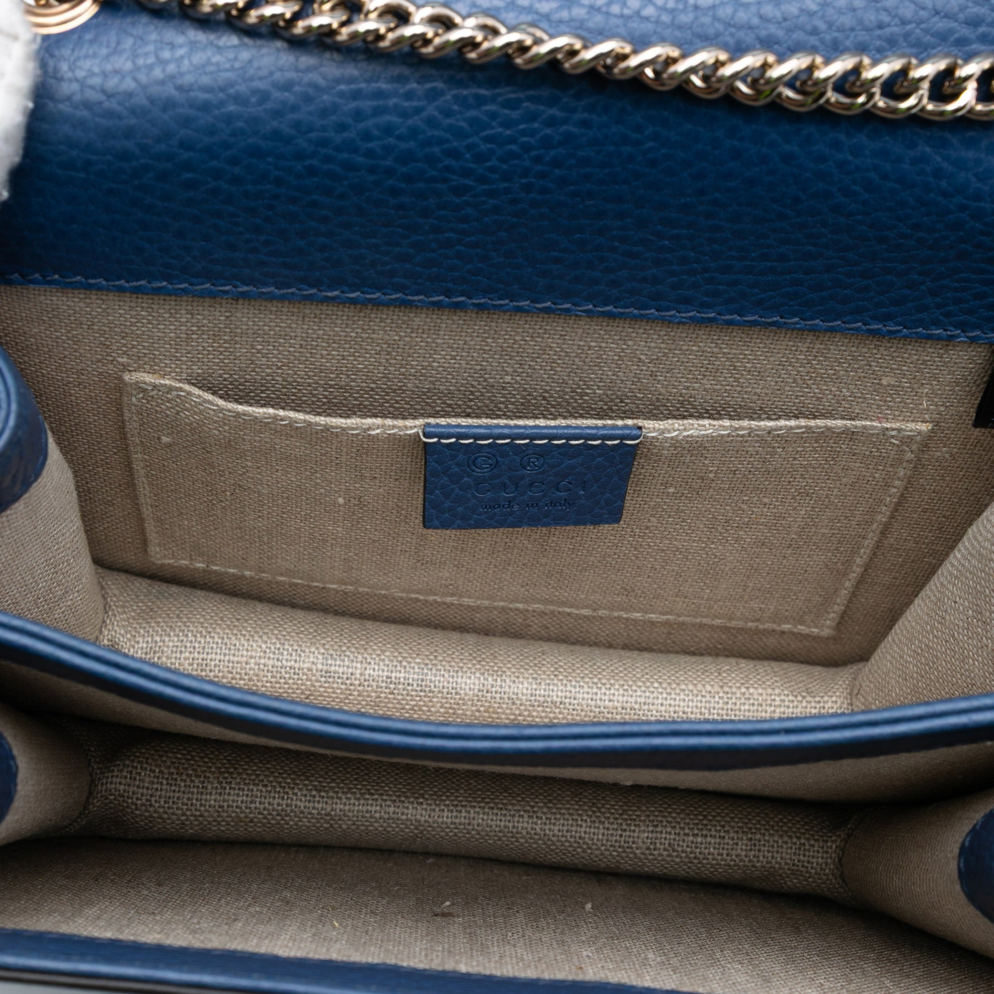 Small Dollar Calfskin Interlocking G Crossbody