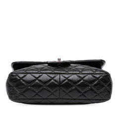 Jumbo Classic Crinkled Patent Single Flap