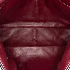 Jumbo Classic Crinkled Patent Single Flap
