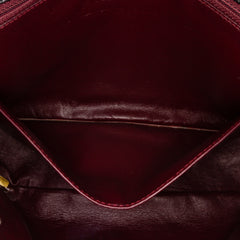 Jumbo Classic Crinkled Patent Single Flap