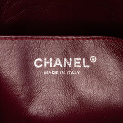 Jumbo Classic Crinkled Patent Single Flap